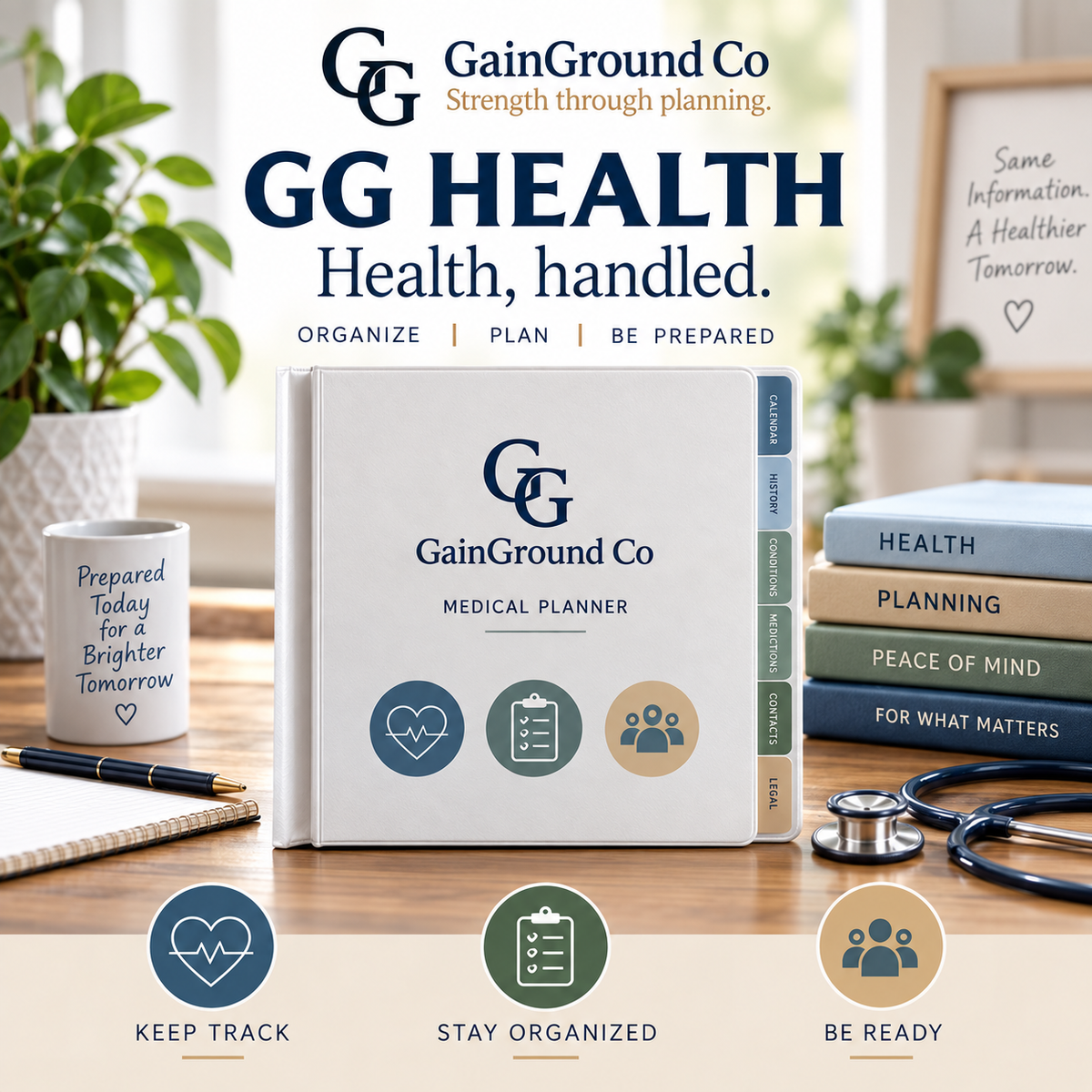 GG Health:  Health, Handled - Medical Organization Made Simple